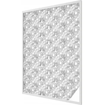 Okenní dekorace Hotová mléčná Fólie 146 x 100 cm