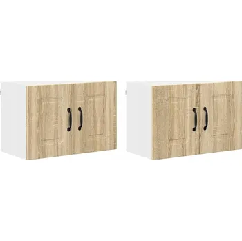 Kuchyňská skříňka Horní kuchyňská skříňka 2 pcs Sonoma dub 60 x 31 x 40 cm