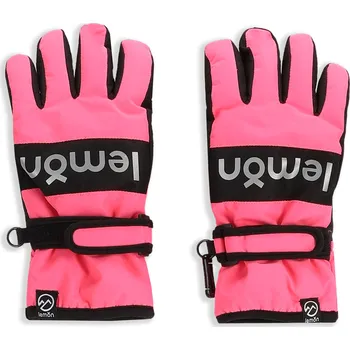 Rukavice LEMON EXPLORE Dívčí lyžařské rukavice ZL5 XL RŮŽOVÁ