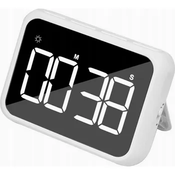 Kuchyňská minutka KUCHYŇSKÝ MINUTKOVNÍK LCD SE TŘEMI ÚROVNĚMI HLASITOSTI, ČASOVAČ NA MAGNET, STOPKY