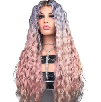 Paruka Korbi paruka dlouhé blond kudrnaté vlasy