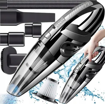 Vysavač Vysavač Wshop VÝKONNÝ VYSAVAČ SAMOCHODOWY BEZPRZEWODOWY černý