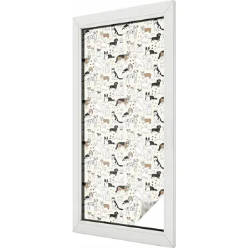 Okenní dekorace Hotová mléčná Fólie 116 x 50 cm