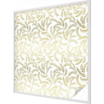 Okenní dekorace Zatemňovací Fólie na okno Rostlinný vzor 100x100