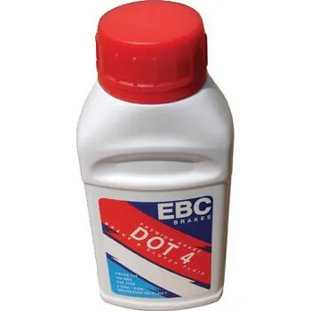 Brzdová kapalina BRZDOVÁ KAPALINA EBC DOT4 GLYKOL 250ML