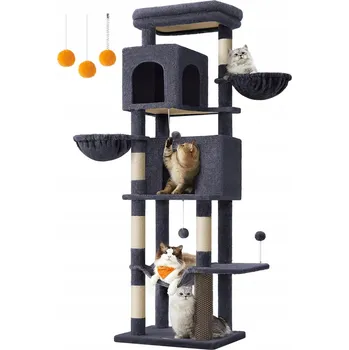 Vysoké škrabadlo, pelíšek, škrabací sloupek, věž Feandrea 161 - 220 cm