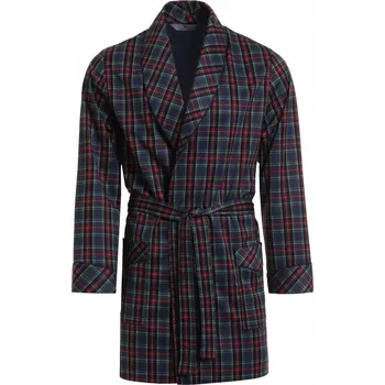 Elegantní tenký pánský župan RE-503 Kostkovaný 56300 - M