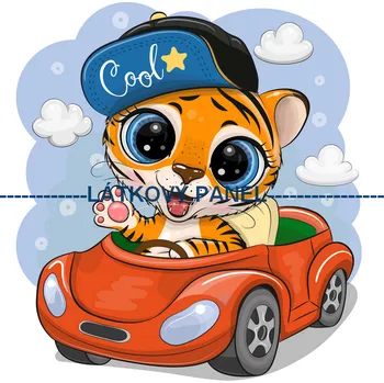 Látkový panel - Dětský - DE-175 Velikost: 25x25cm, Materiál: Kočárkovina