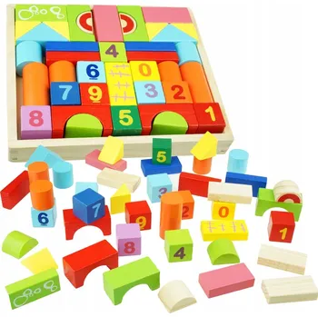 ostatní stavebnice Dřevěné stavebnice Třídič stavební skládačka 42