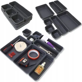 Příborník do zásuvky ORGANIZÉR DO ZÁSUVKY PŘÍBORŮ KUCHYŇSKÁ NÁDOBA NOŽE NOŽE