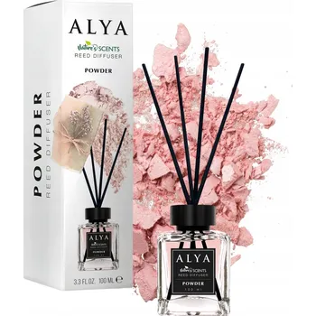 Vonná tyčinka Alya vonné tyčinky dekorativní osvěžovač vzduchu Powder 100ml