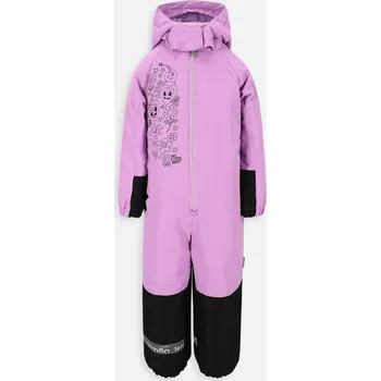 Kojenecká kombinéza LEMON EXPLORE Dětská lyžařská kombinéza ZL3 s kapucí 98 FIALOVÁ