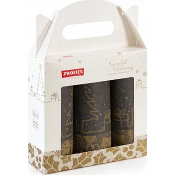 Utěrka Utěrka bavlna Zwoltex v balení 3 ks zelená