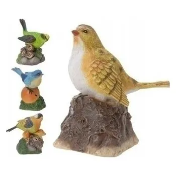 Obraz Ptáček se zvukem 6x6x11cm polystone 548054