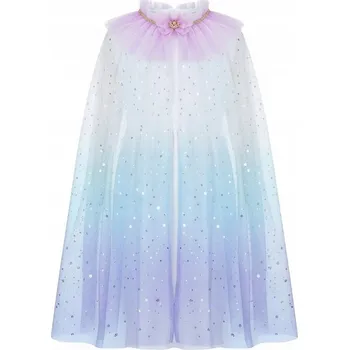 Karnevalový kostým KOSTÝM VÍLY KOSTÝM HALLOWEEN ČARODĚJKA PRINCEZNA HVĚZDA PLÁŠŤ