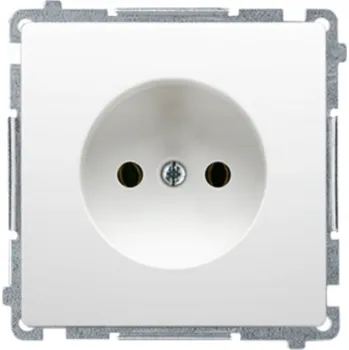 Elektrická zásuvka Elektrická Zásuvka Kontakt-simon bílá
