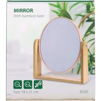 Zrcadlo Stojací zrcadlo růžové ZD