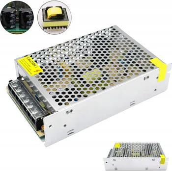 Transformátor NAPÁJECÍ ZDROJ PRO LED PÁSKY, LED OSVĚTLENÍ, MODULOVÝ TRANSFORMÁTOR 250W 24V