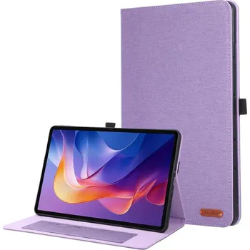 Pouzdro na tablet VSECHNONAMOBIL 129535 FABRIC Skládací kryt pro Xiaomi Redmi Pad 2 Pro fialový