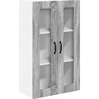 Kuchyňská skříňka Horní kuchyňská skříňka s policí Šedá Sonoma 60 x 31 x 100 cm