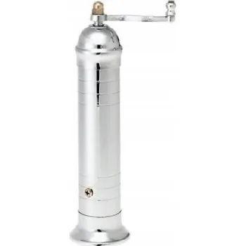 Kuchyňský mlýnek Ruční mlýnek Alexander, stříbrný kovový