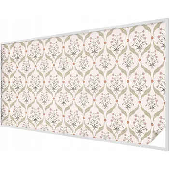 Okenní dekorace Samolepicí fólie na okno proti slunci – mléčná, květinový vzor 200x116 cm