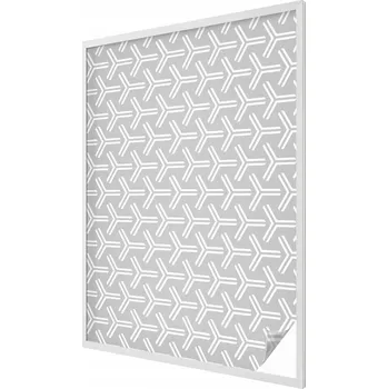 Okenní dekorace Hotová mléčná Fólie 146 x 100 cm