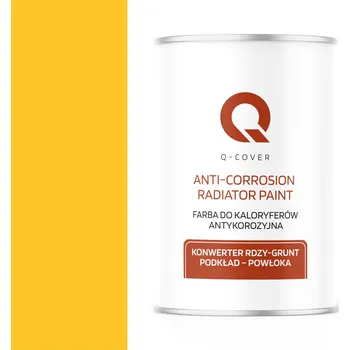 barva na kov Barva pro radiátory Antikorozní Odolná 1L Lesklá Žlutá Výstražná