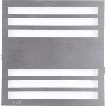 Eko-Light LED schodišťové světlo 0,6W PEPERS Stříbrná/Bílá 4000K