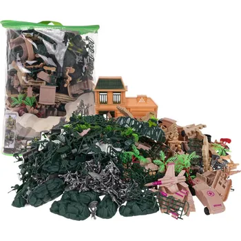 Sada vojáčků a vojenských vozidel ZMI.999-10C Figurka Sada vojáčků a vojenských vozidel ZMI.999-10C