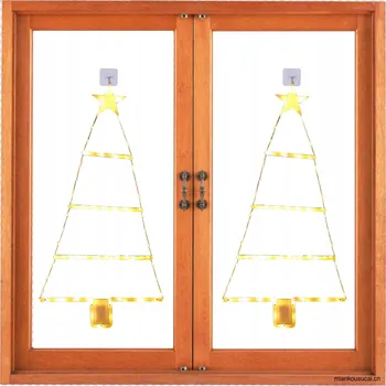 Vánoční dekorace Vánoční LED dekorace stromek 93 cm BÍLÁ TEPLÁ