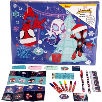 Kalendář Adventní kalendář Spiderman Marvel