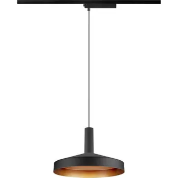 BIG WHITE (SLV) LALU SET 1~ závěsné svítidlo, základna LED, TETRA 24, PHASE, délka závěsu 200 cm, 2700/3000 K, 40°, černá 1010799