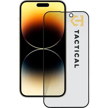 Tactical Glass Shield Privacy Stealth 5D sklo pro Apple iPhone 14 Pro Black
