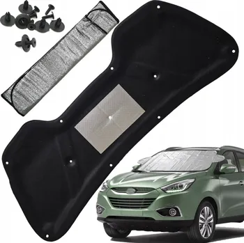 Posilovač řízení Odlučnění kapoty IZOLACE HYUNDAI IX35 09-15 + protimrazová podložka