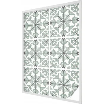 Okenní dekorace Samolepicí Okenní Fólie Mrazuvzdorná Dekorativní Rostlinný Vzor 100x146