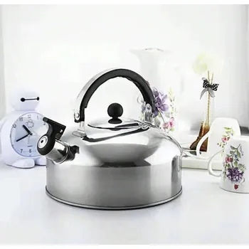 Konvice na čaj OCELOVÁ KONVICE S PÍSKAVKOU NEREZOVÁ OCEL INDUKCE