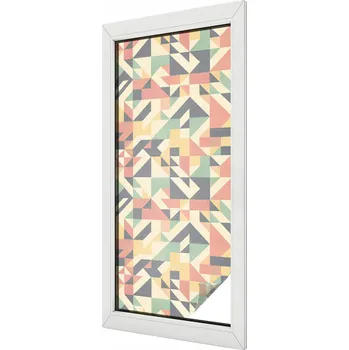 Okenní dekorace Zatemňovací Fólie na okno Energie geometrie 50x116