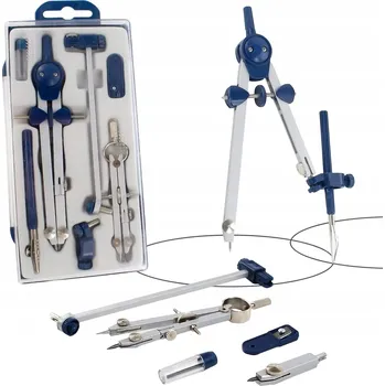 Vrták GEOMETRICKÁ SADA KOVOVÝ KRUŽÍTKO PROFESIONÁLNÍ