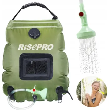 Zahradní sprcha TURISTICKÁ SPRCHA KEMPINGOVÁ 20 L SOLÁRNÍ PŘENOSNÁ POLNÍ BIVAKOVACÍ