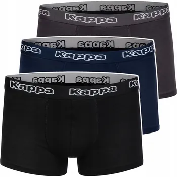 Boxerky Pánské boxerky Kappa bavlněné XL vícebarevné 3 ks