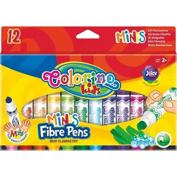 Colorino kids fixy mini omyvatelné 12 barev