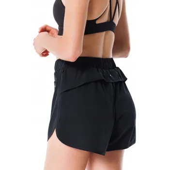 Dámské kraťasy Sportovní šortky lehké s kapsou Balletcore Carpatree L černá