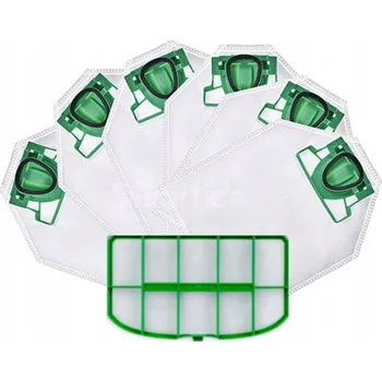 Sáček do vysavače Syntetický sáček do vysavače Vorwerk Kobold VK200 VK 200 6 ks