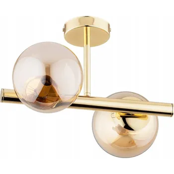 Stropní Svítidlo kulatý Alfa 38 x 15 cm zlatý