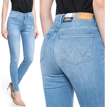 Dámské džíny WRANGLER DÁMSKÉ DŽÍNY S VYSOKÝM PASEM W24 L32