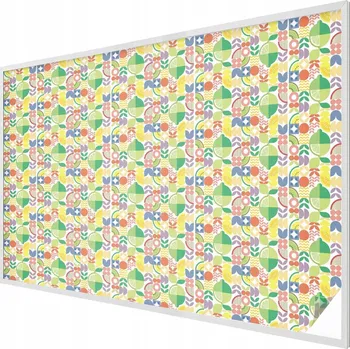 Okenní dekorace Samolepicí Okenní Fólie Mrazivá Dekorativní Barevné ovoce 200x146