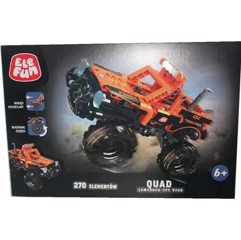 ostatní stavebnice ELEFUN QUAD 270 DÍLKŮ.
