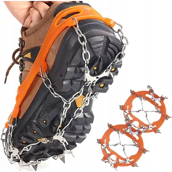 nesmeky NESMEKY ŘETĚZY NA BOTY na led hroty univerzální protiskluzové trekking