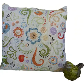 Povlak na polštářek Dekorační gobelínový povlak na polštář | 40x40 ESY FLORESY